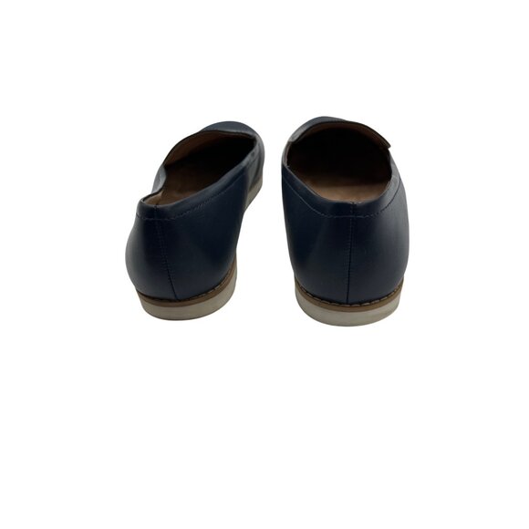 LifeStride Size 10W Simply Comfort Navy Blue Loafers Slip-On Shoes Womens